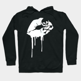 Fatal Kiss Lips And Skull Popular Tattoo Inspired Hoodie